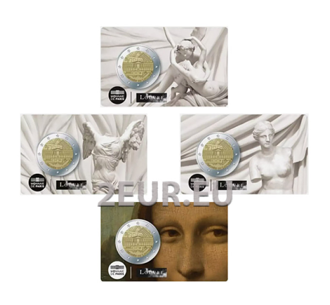 Francia 2 euros BU 2025 - Museo del Louvre por 13.00 € ✅