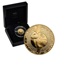 Francia 50 euros Moneda de oro Proof 2023 - año del conejo