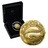 France 50 euro Gold coin Proof 2025 - Year of the Snake France 50 euro Gold coin Proof 2025 - Year of the Snake