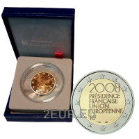 Francia 2 euros Proof 2008 - Presidencia de la UE