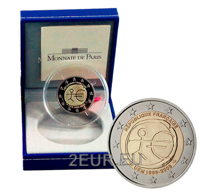 Francia 2 euro Proof 2009 - 10 Años Euro por 59.00 € ✅