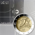 France 2 euro Proof 2021 - Summer Olympics Paris 2024 - Handover of the Olympic Flag for 150.00 € ✅