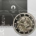 France 2 euro Proof 2024 - Paris 2024 Olympic Games - Hercules Practicing Wrestling - Notre Dame for 59.00 € ✅