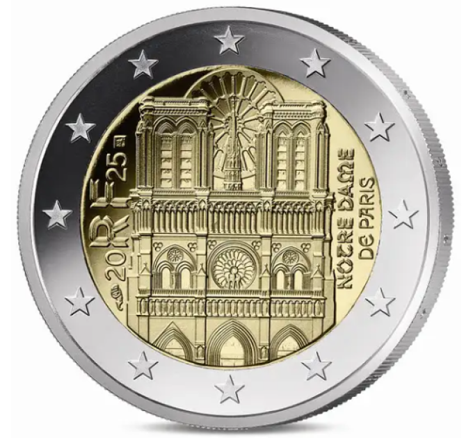 France 2 euro Proof 2025 - Notre Dame for 45.00 € ✅