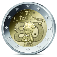 Francia 2 euros Proof 2026 - 80 años de El Principito - pulido inverso