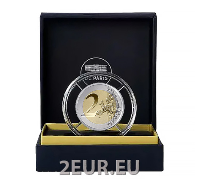 Francia 2 euros Proof 2025 - Museo del Louvre - pulido inverso - pulido inverso por 195.00 € ✅