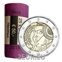 France 2 EURO ROLL 2015 - 225th Anniversary of the Festival of the Federation 1790 France 2 EURO ROLL 2015 - 225th Anniversary of the Festival of the Federation 1790