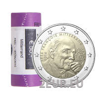 Francia 2 EUROS ROLLO 2016 - Centenario del nacimiento de François Mitterrand