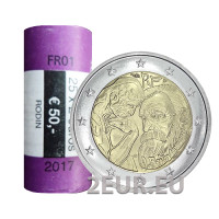 France 2 EURO ROLL 2017 - 100th Anniversary of the Death of Auguste Rodin France 2 EURO ROLL 2017 - 100th Anniversary of the Death of Auguste Rodin