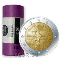 France 2 EURO ROLL 2022 - 20 Years of the Euro - Jacques Chirac France 2 EURO ROLL 2022 - 20 Years of the Euro - Jacques Chirac