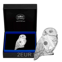 Francia 10 euros moneda de plata Proof 2021 - El búho Hedwig