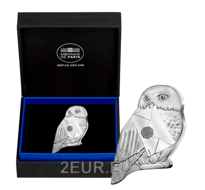 Francia 10 euros moneda de plata Proof 2021 - El búho Hedwig por 139.00 € ✅