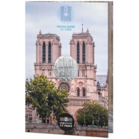 Francia 10 euros moneda de plata 2025 - Nuestra Señora de París