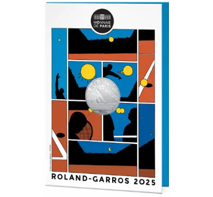 Francia 10 euros moneda de plata 2025 - Roland Garros por 21.50 € ✅