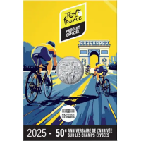 Francia 10 euros moneda de plata 2025 - Tour de Francia