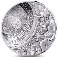 France 10 euro silver coin Proof 2025 - The Art of the Pen – from the Earth to the Moon France 10 euro silver coin Proof 2025 - The Art of the Pen – from the Earth to the Moon
