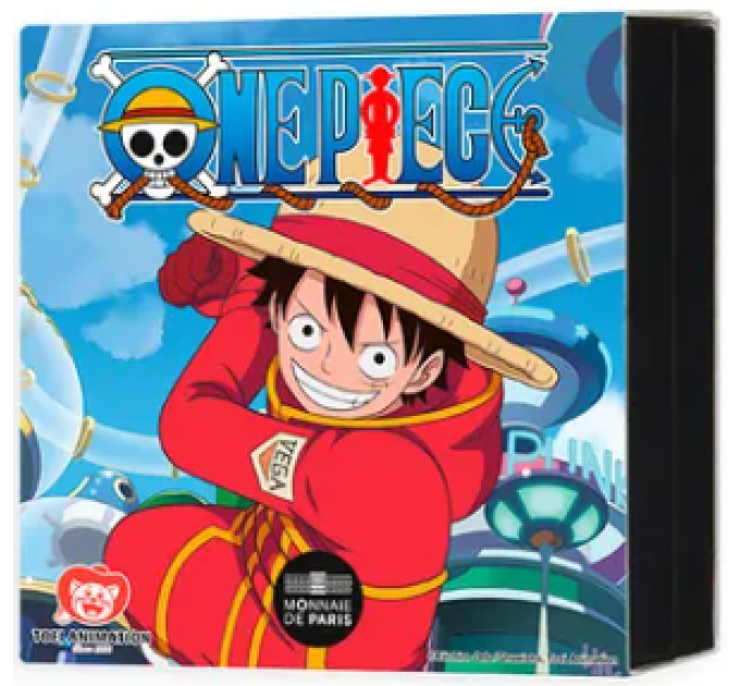 Francia 10 euros moneda de plata Proof 2025 - One Piece por 95.00 € ✅