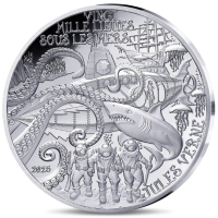 France 10 euro silver coin Proof 2025 - The Art of the Pen – Twenty Thousand Leagues Under the Sea France 10 euro silver coin Proof 2025 - The Art of the Pen – Twenty Thousand Leagues Under the Sea