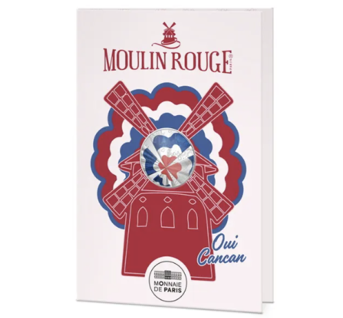 France 10 euro silver coin 2026 - Moulin Rouge for 19.50 € ✅