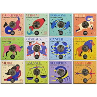 France 5 euro coin 2026 - Signs of the zodiac