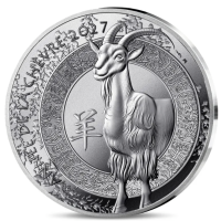 France 10 euro silver coin Proof 2027 - Year of the Goat