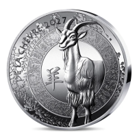 France 20 euro silver coin Proof 2027 - Year of the Goat
