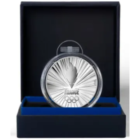 Francia 10 euros moneda de plata Proof 2021 - EQUIPO OLÍMPICO Y PARALÍMPICO DE FRANCIA