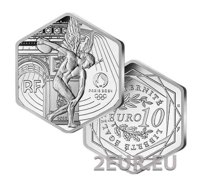 France 10 euro silver coin 2022 - The Genius - Summer Olympics Tokyo 2020 - Paris 2024 - 2021 for 17.00 € ✅