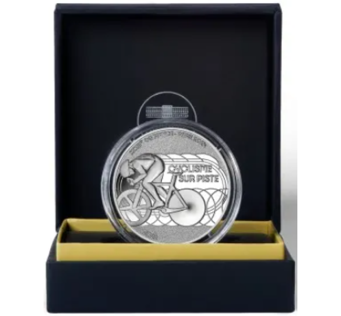 Francia 10 euros moneda de plata Proof 2022 - deportes ciclismo por 95.00 € ✅