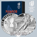 Francia 10 euros moneda de plata Proof 2023 - Copa Mundial de Rugby Francia por 95.00 € ✅