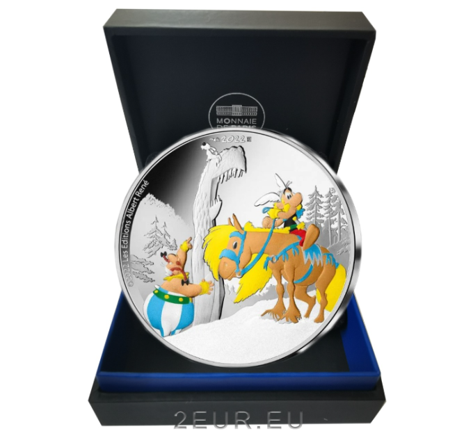 France 10 euro silver coin Proof 2022 - Asterix and the Griffin for 95.00 € ✅