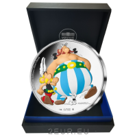 Francia 10 euros moneda de plata Proof 2022 - Astérix, Obélix e Idefix