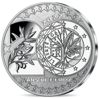 Francia 20 euros moneda de plata 2022 - 20 años del euro