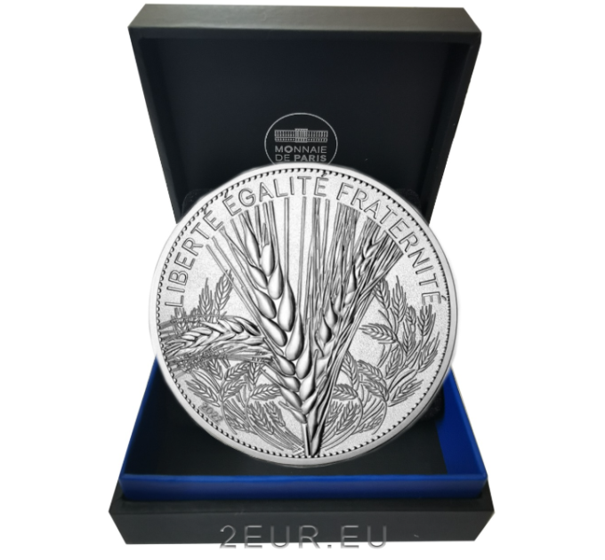 Francia 20 euros moneda de plata Proof 2022 - Naturaleza de Francia - El trigo por 47.43 € ✅
