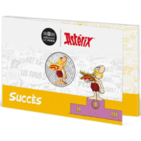 Francia 50 euros moneda de plata 2022 - Astérix - Bravo - Éxito