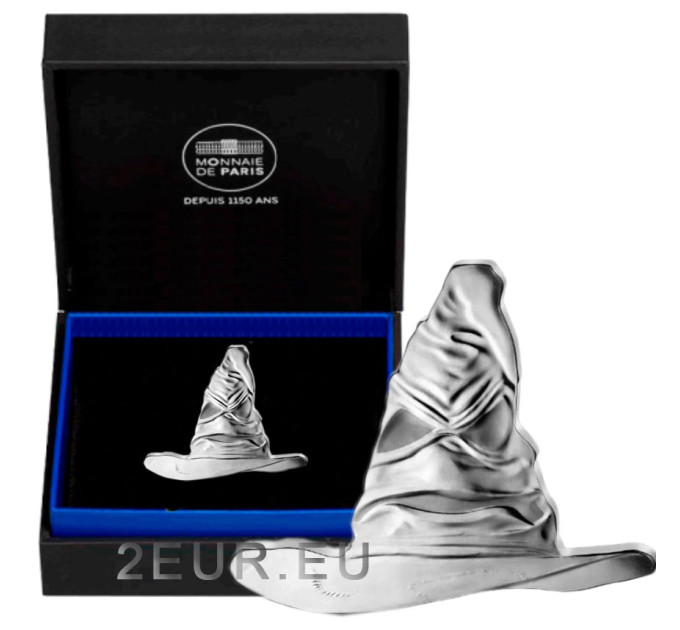 Francia 10 euros moneda de plata Proof 2022 - Harry Potter - Sombrero Seleccionador Mágico por 95.00 € ✅