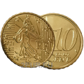 Francia 10 céntimos UNC 2021 por 1.90 € ✅