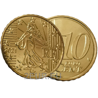 Francia 10 céntimos UNC 2021