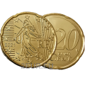 Francia 20 céntimos UNC 2021 por 1.00 € ✅
