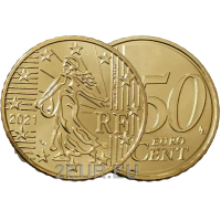 Francia 50 céntimos UNC 2021