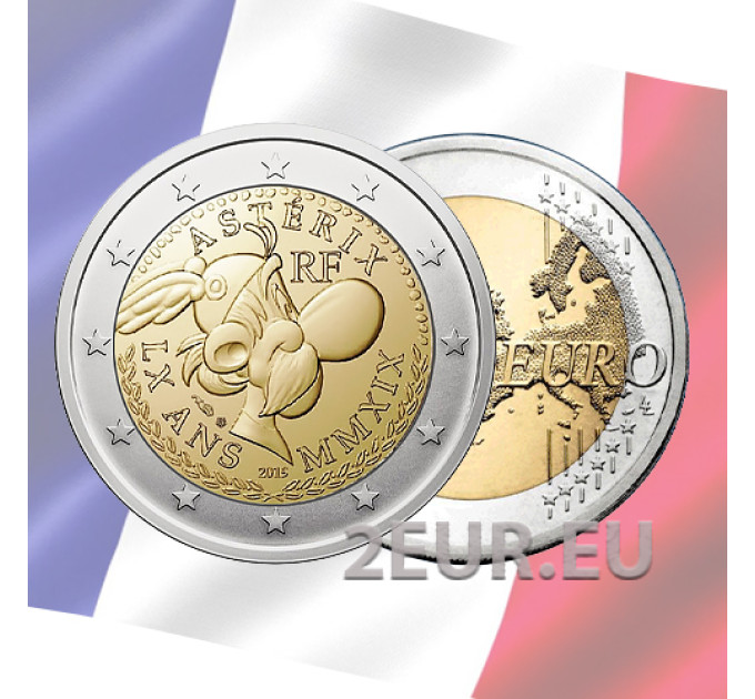 France 2 euro UNC 2019 - 60 Years of Asterix for 65.00 € ✅