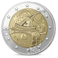 Francia 2 euros UNC 2024 - Juegos Olímpicos y Paralímpicos 2024 en París