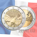 Francia 2 euros UNC 2015 - 70 años de paz en Europa por 6.50 € ✅