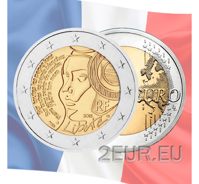 Francia 2 euros UNC 2015 - 225 Aniversario de la Fiesta de la Federación 1790 por 6.00 € ✅