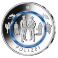 Germany 10 euro UNC 2024 - At the Service of Society - Police for 14.00 € ✅