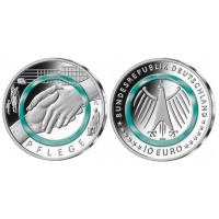 Alemania 10 euros UNC 2022 - Al Servicio de la Sociedad - Enfermería