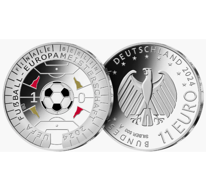Alemania 11 euros UNC 2024 - Campeonato de Europa de fútbol de la UEFA por 17.00 € ✅