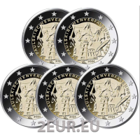 Alemania 2 euros UNC 2024 - 175 años de la Constitución de la Paulskirche - ADFGJ