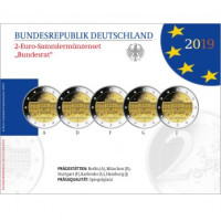 Alemania 2 euro proof 2019 - 70 años de la constitución del Consejo Federal - Bundesrat