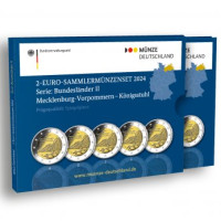 Alemania 2 euro proof 2024 - Mecklemburgo-Pomerania Occidental